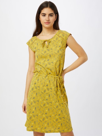 Ragwear - Vestido de verano 'Tetuan' en amarillo: frente