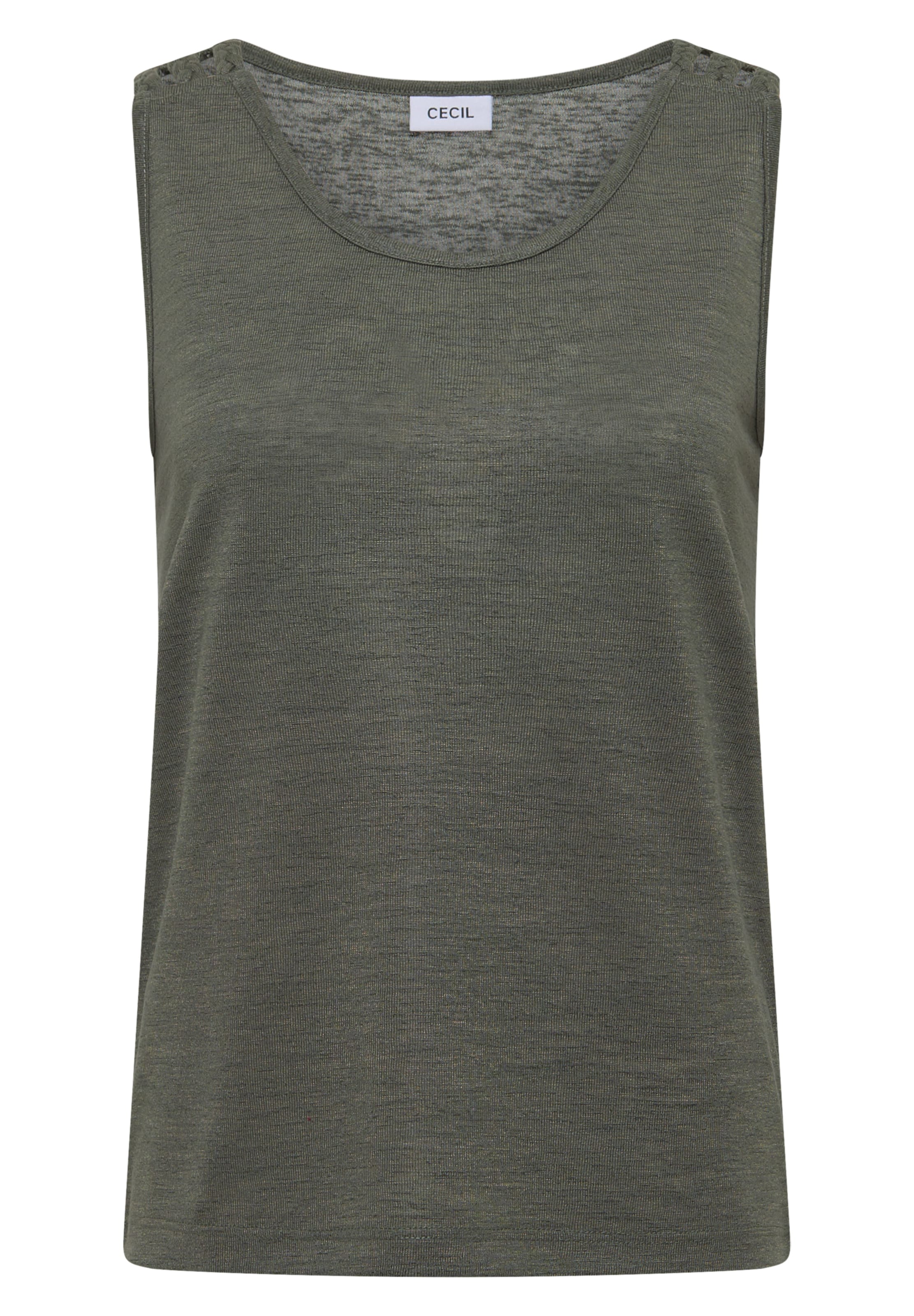 CECIL Top in Grün: Vorderseite