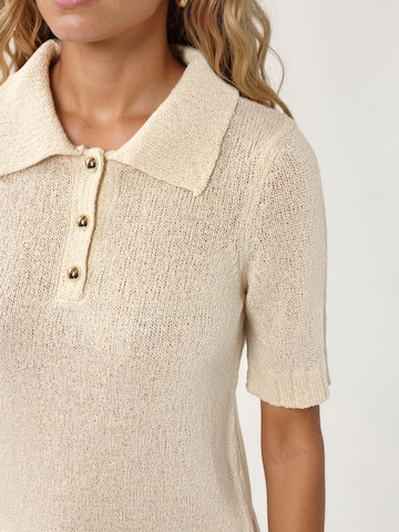 Hiccup Pullover in Beige