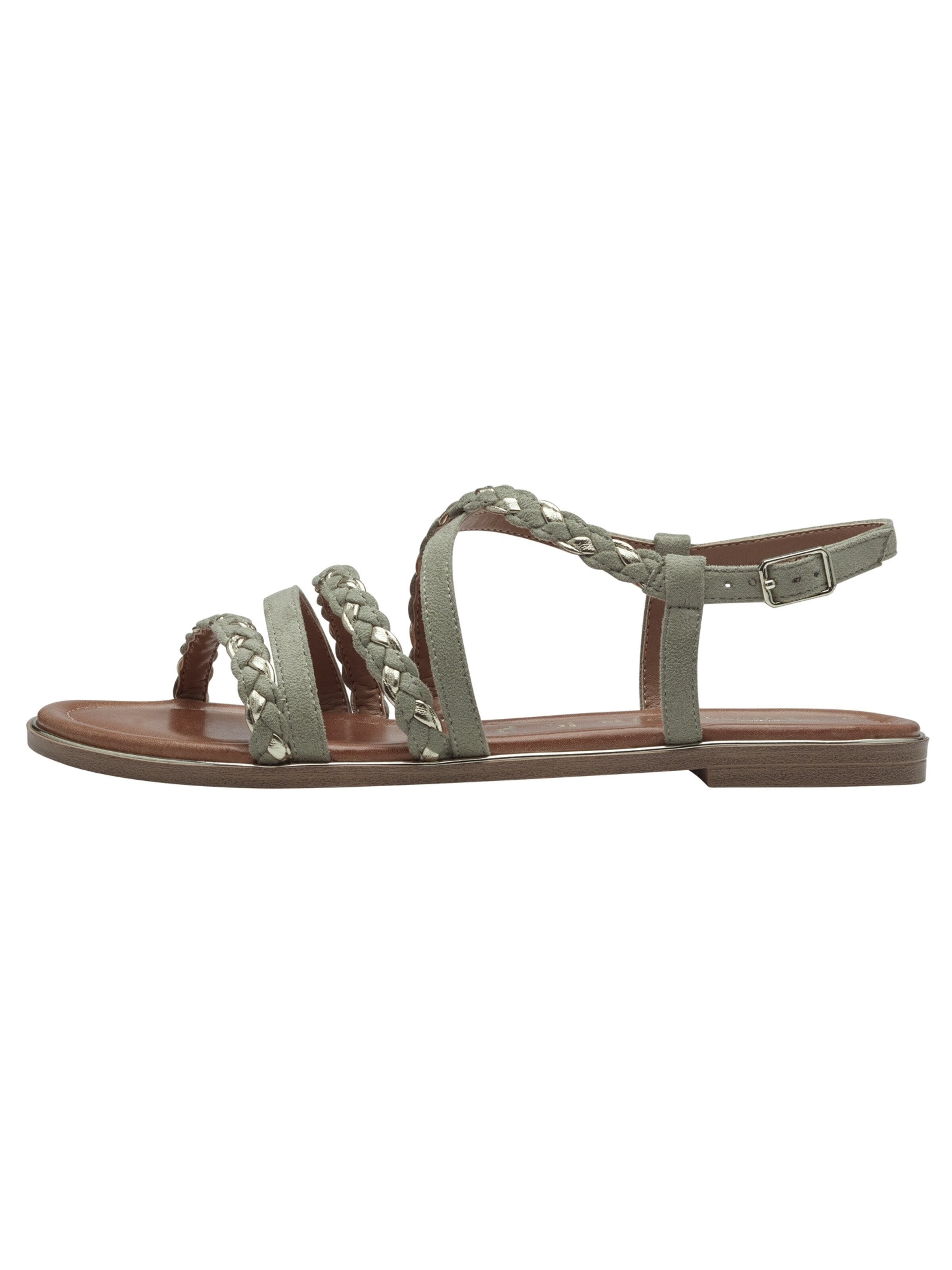 Tamaris Sandalen met riem in Groen