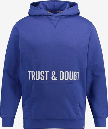 STHUGE Sweatshirt in Blauw: voorkant