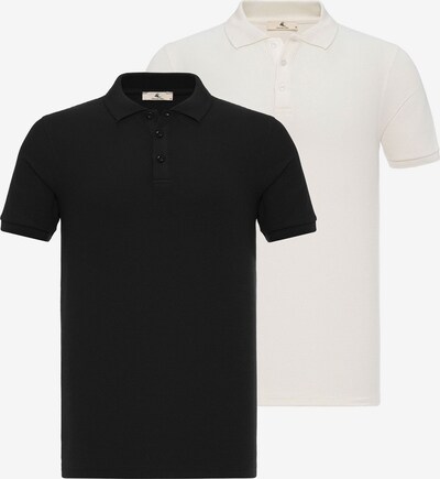 Daniel Hills T-Shirt en noir / blanc, Vue avec produit