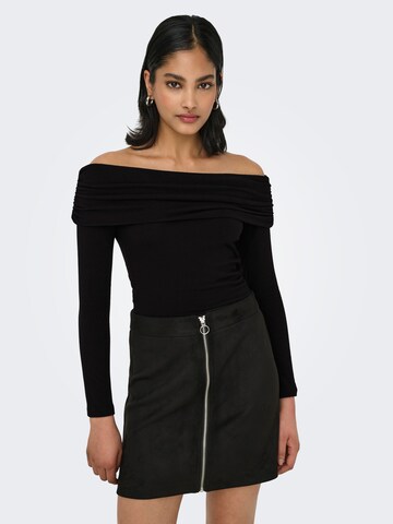ONLY Shirt 'ONLGlamour' in Black