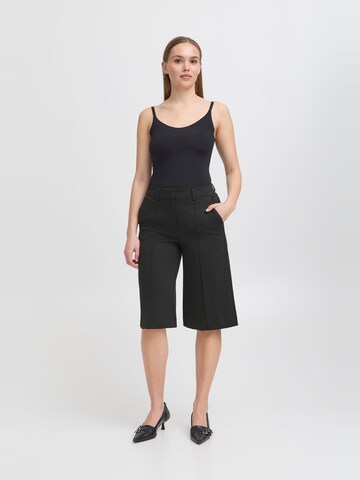 Loosefit Pantalon ' IHKATE BERMUDA Short ' ICHI en noir