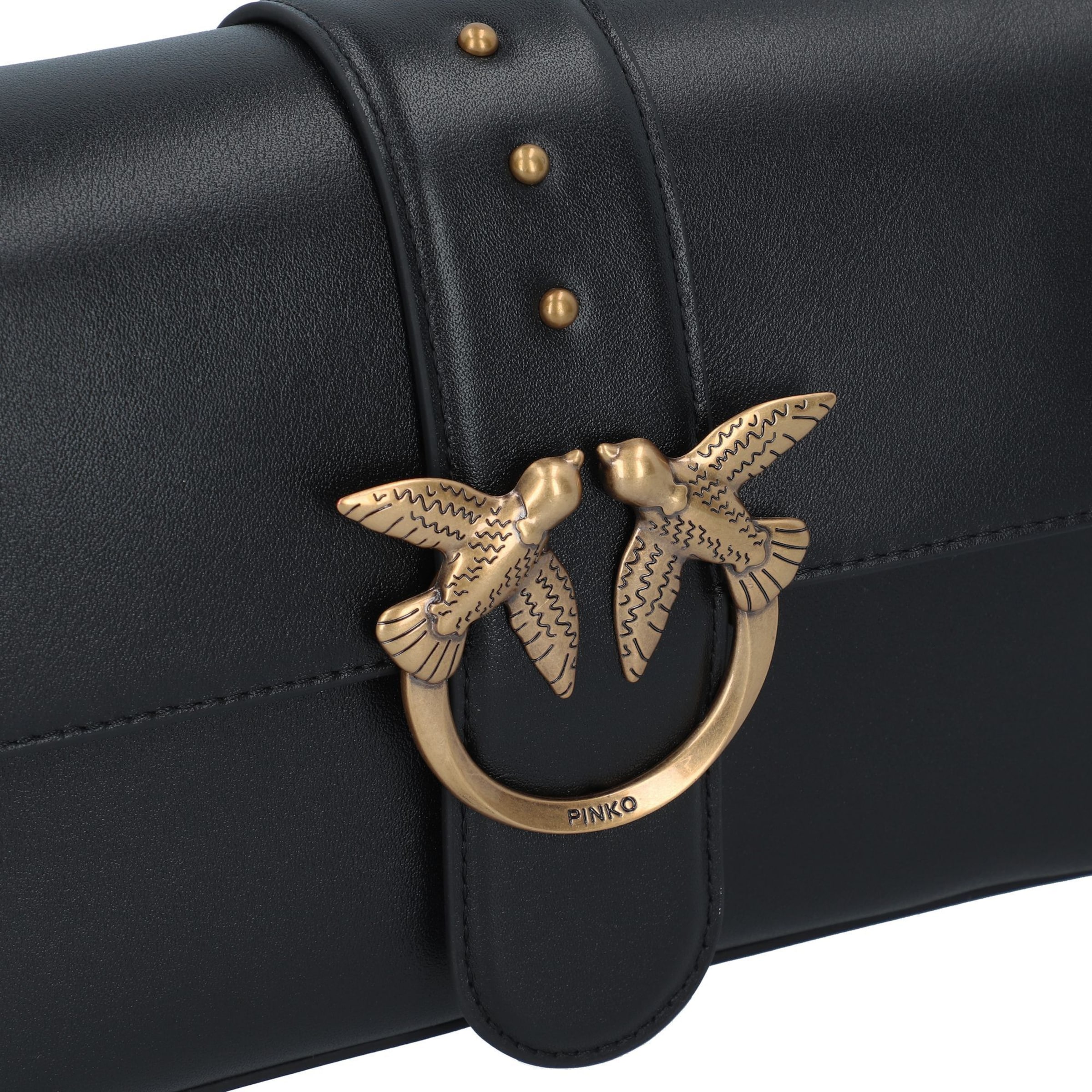 PINKO Crossbody Bag 'Love One Classic' in Black