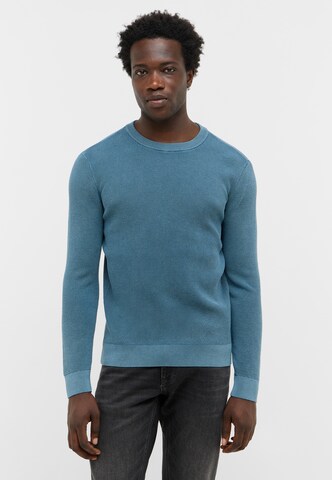 MUSTANG Pullover ' Style Elliot ' in Blau: Vorderseite