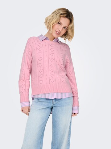 ONLY - Jersey 'ONLisa' en rosa: frente