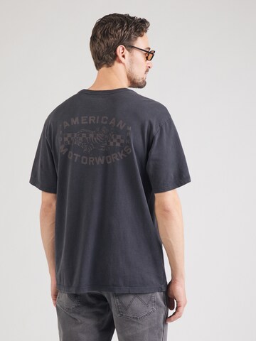 T-Shirt WRANGLER en noir : devant