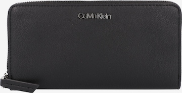 Calvin Klein Wallet in Black: front