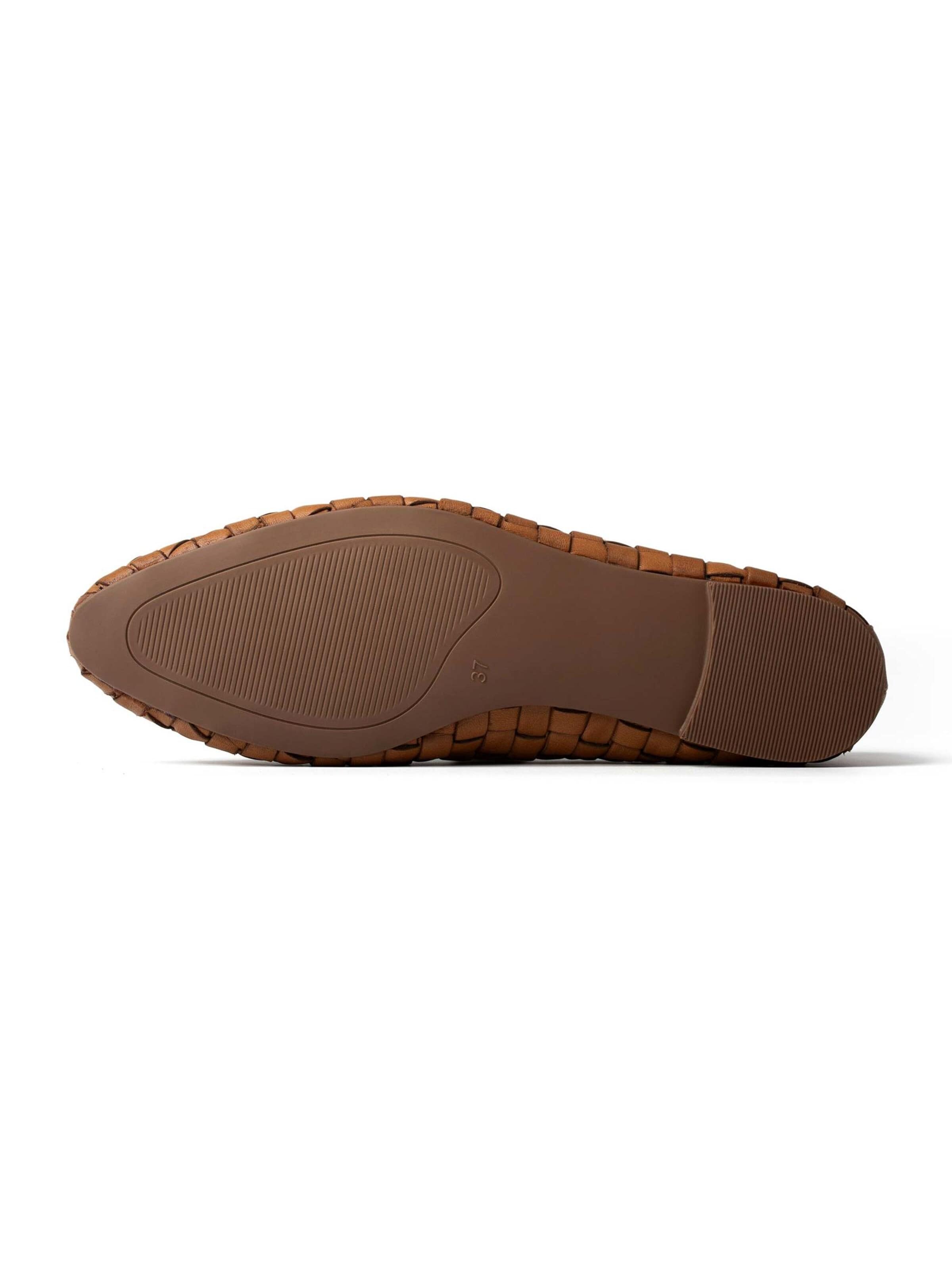 L37 HANDMADE SHOES - Sabrina 'UP IN THE AIR' em castanho