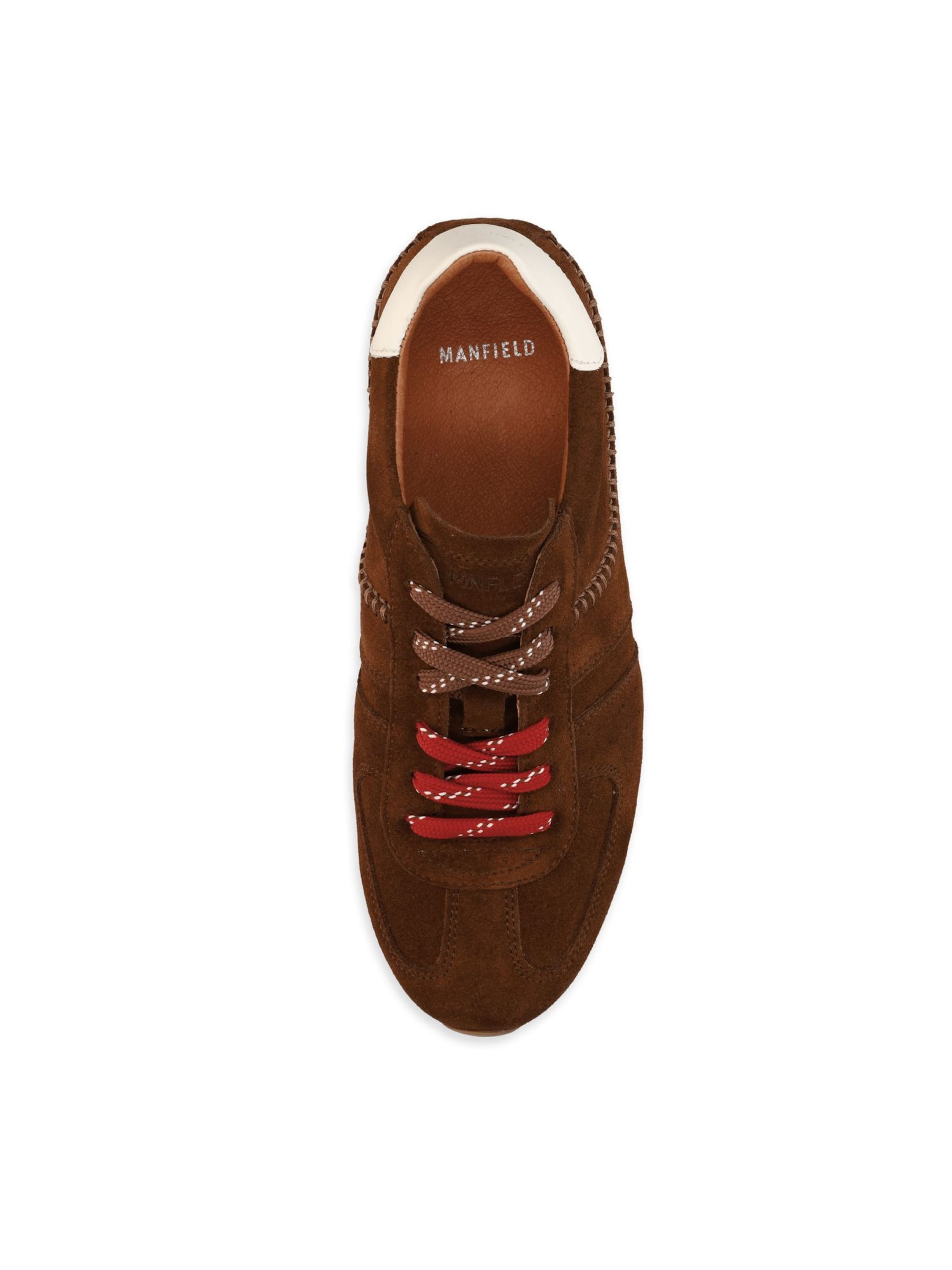 MANFIELD Sneaker in Braun