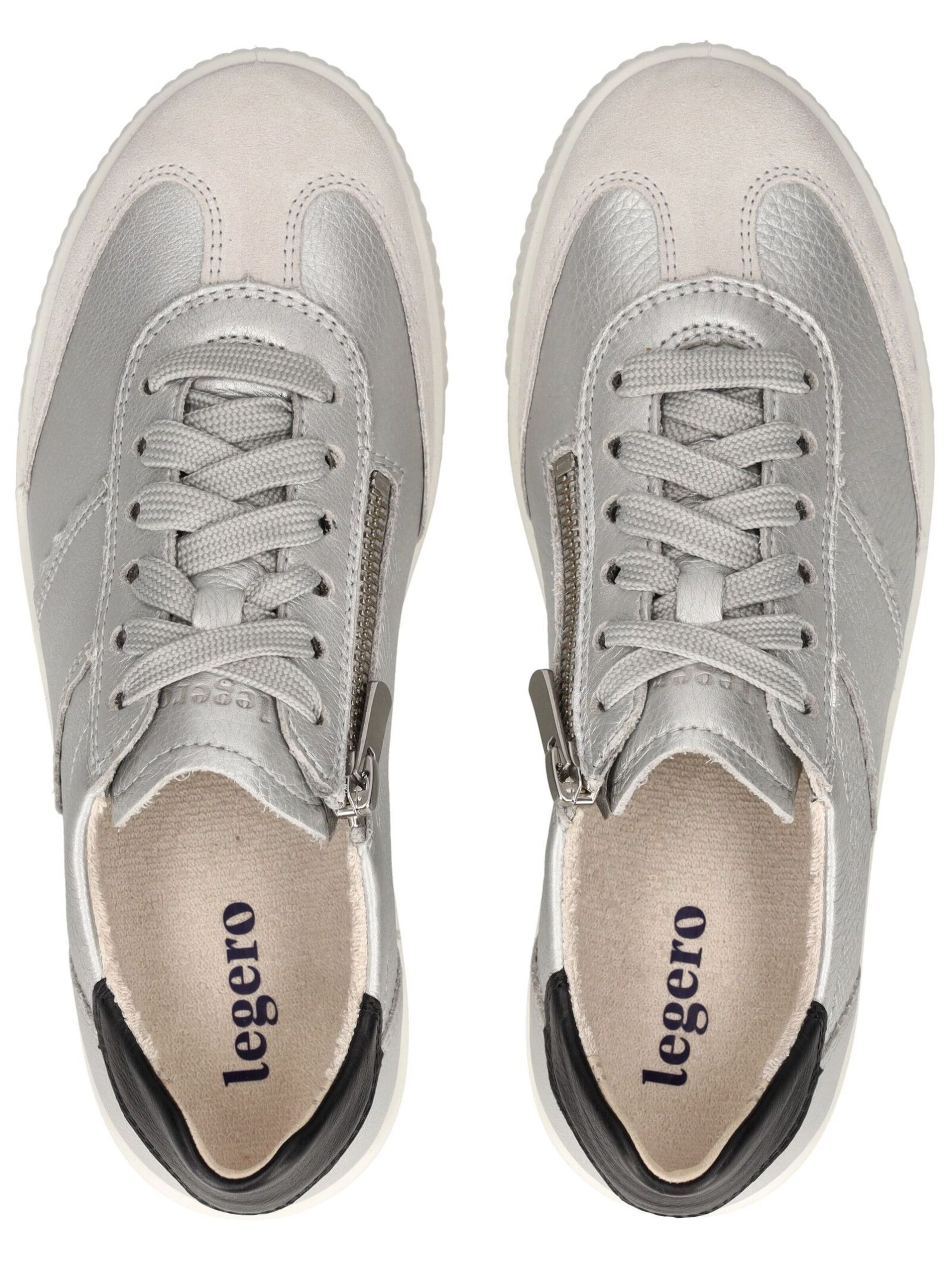 Legero Sneakers laag in Zilver