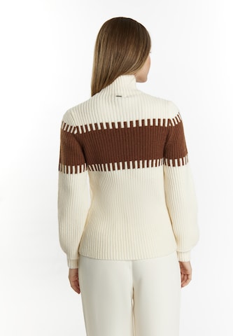 DreiMaster Klassik Sweater 'Casnagie' in Beige