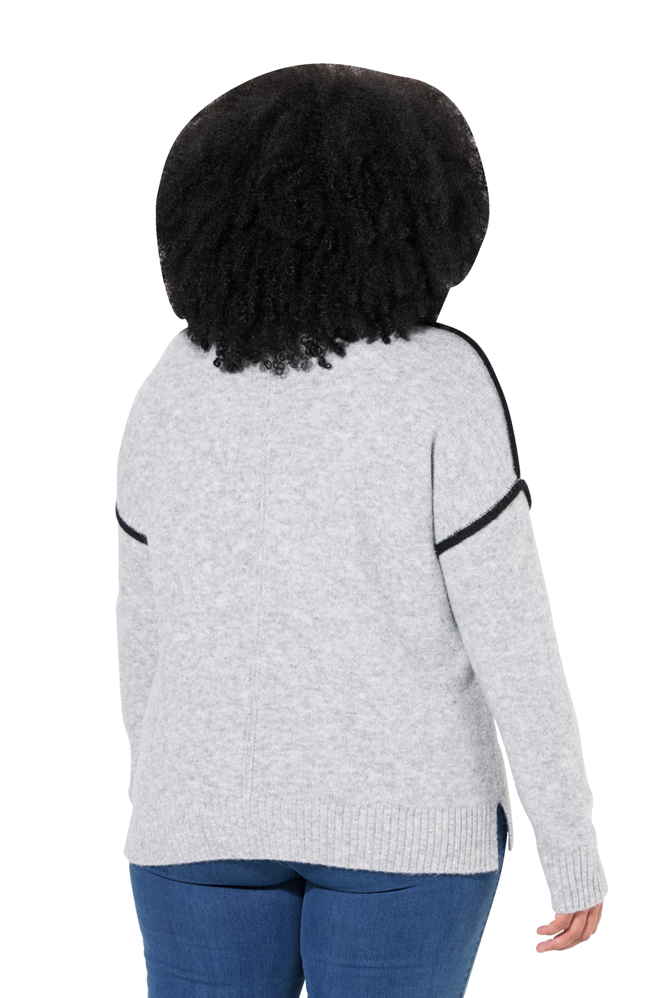 Ulla Popken Pullover in Grau