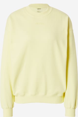 aim'n Αθλητική μπλούζα φούτερ σε κίτρινο: μπροστά