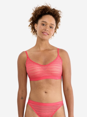 SLOGGI Bustier BH 'Evolve' in Rot: Vorderseite