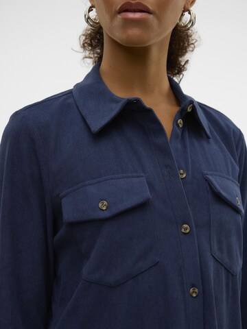 VERO MODA Shirt dress 'Vilja' in Blue