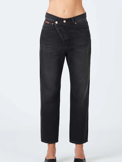 No44 Jeans 'Crossover Jean Black' in 23 in de kleur Zwart, Productweergave