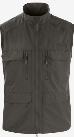 Gilet de sport normani en gris : devant