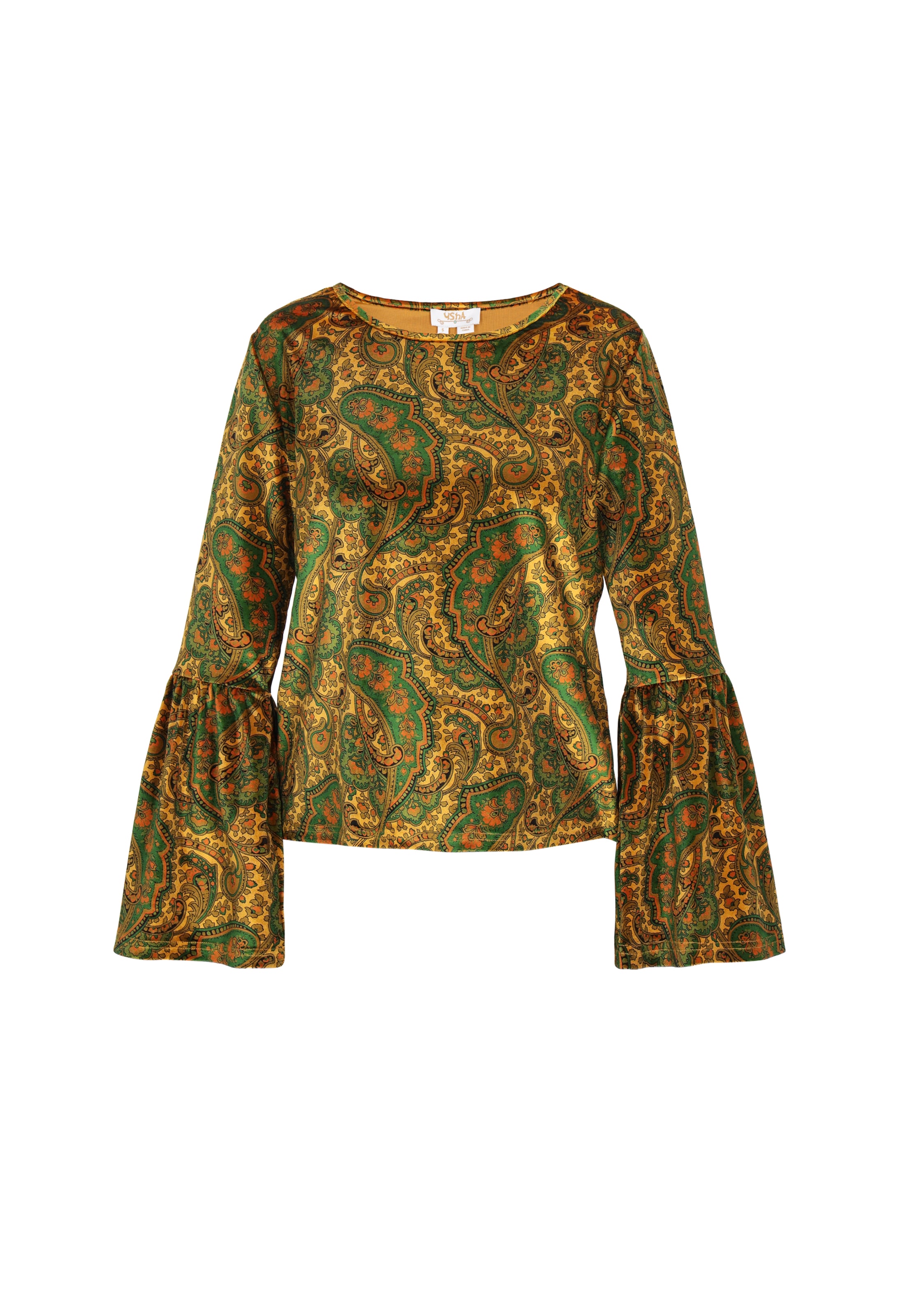 usha FESTIVAL Pluus, värv roheline: eest vaates