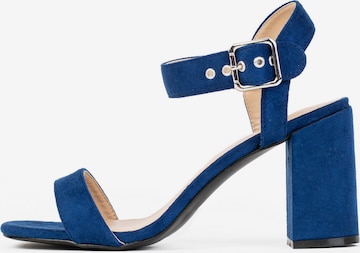 Celena Strap sandal 'Chanay' in Blue: front