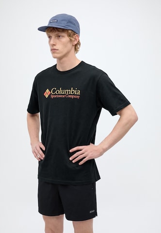 COLUMBIA Λειτουργικό μπλουζάκι 'CSC™' σε μαύρο