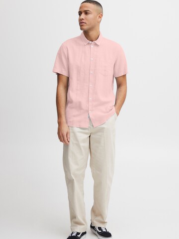 !Solid Regular fit Button Up Shirt 'Allan' in Pink