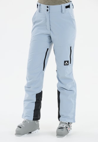 Whistler Regular Sportbroek 'Takoda' in Blauw: voorkant