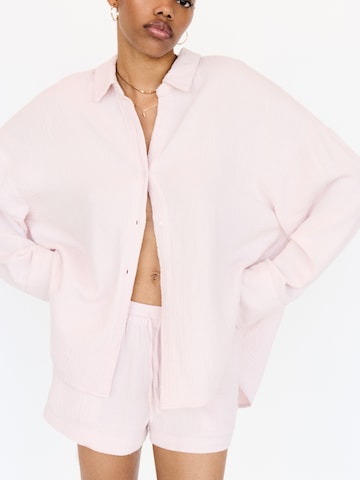 Pull&Bear Blúzka - Ružová