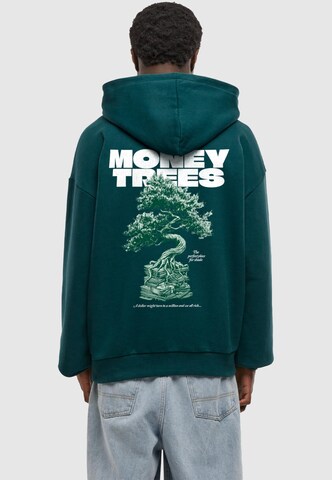 Mister Tee Μπλούζα φούτερ 'Money Trees' σε πράσινο: μπροστά