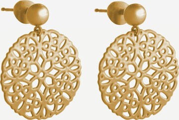 Gemshine Ohrringe 'Yoga Mandala' in Gold