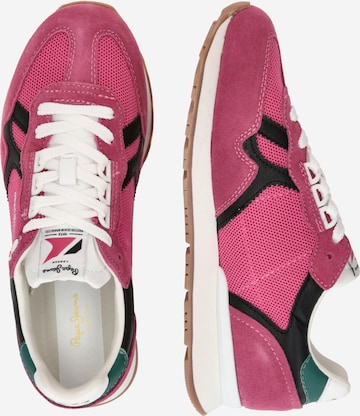 Baskets basses 'BRIT RETRO' Pepe Jeans en rose