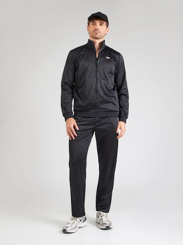juoda Reebok Treniruočių kostiumas 'ZEN CUT AND SEW': priekis