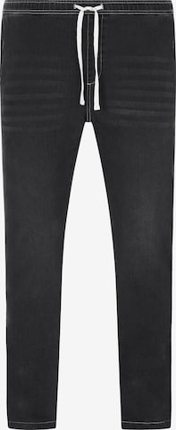 Loosefit Pantalon ' Baron Tecel ' Charles Colby en noir : devant