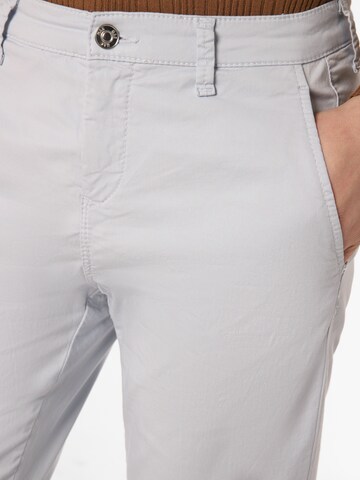 Coupe slim Pantalon chino 'Chino' MAC en gris