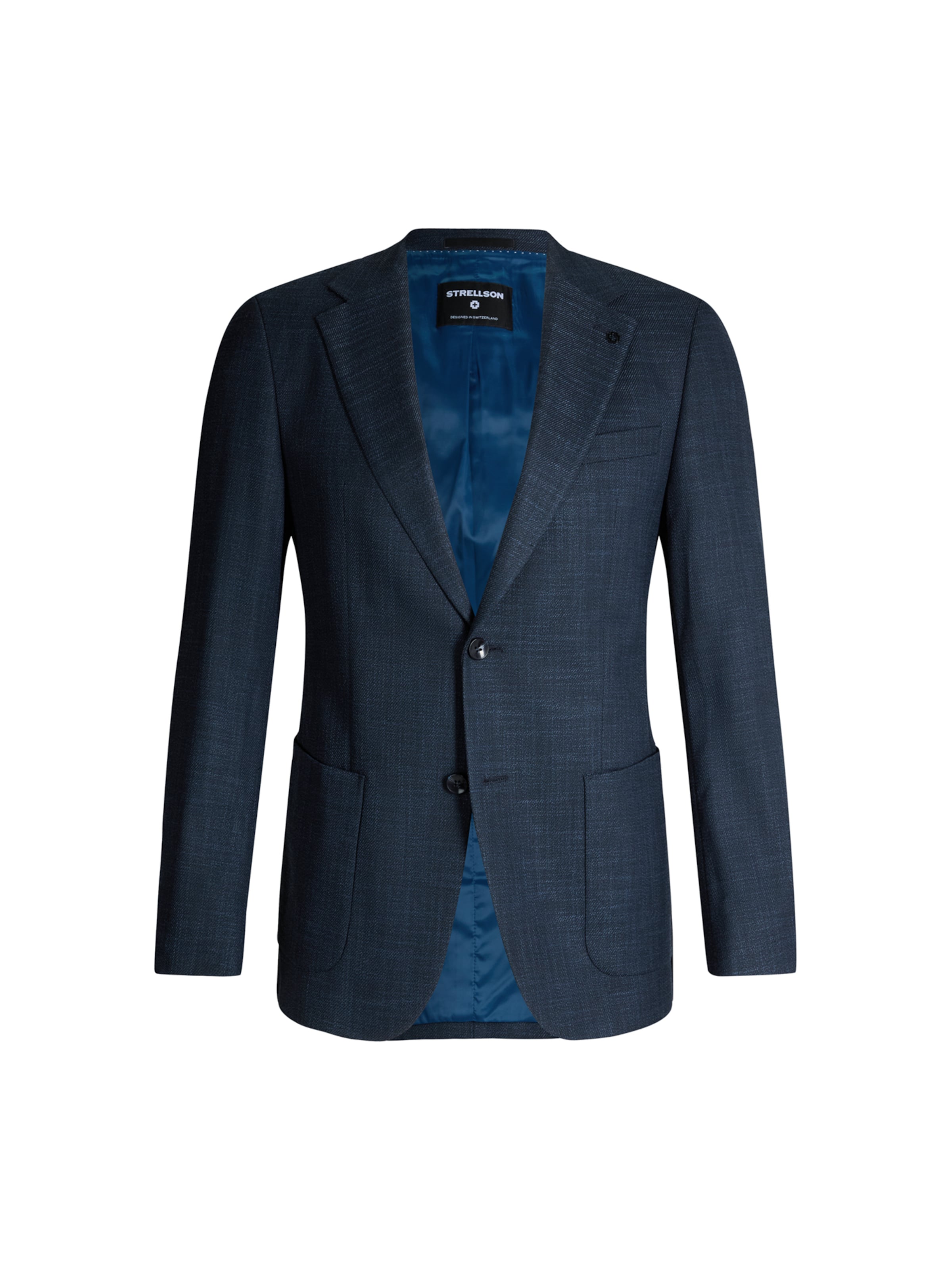 STRELLSON Slim Fit Sakko ' Arndt ' in Blau: Vorderseite