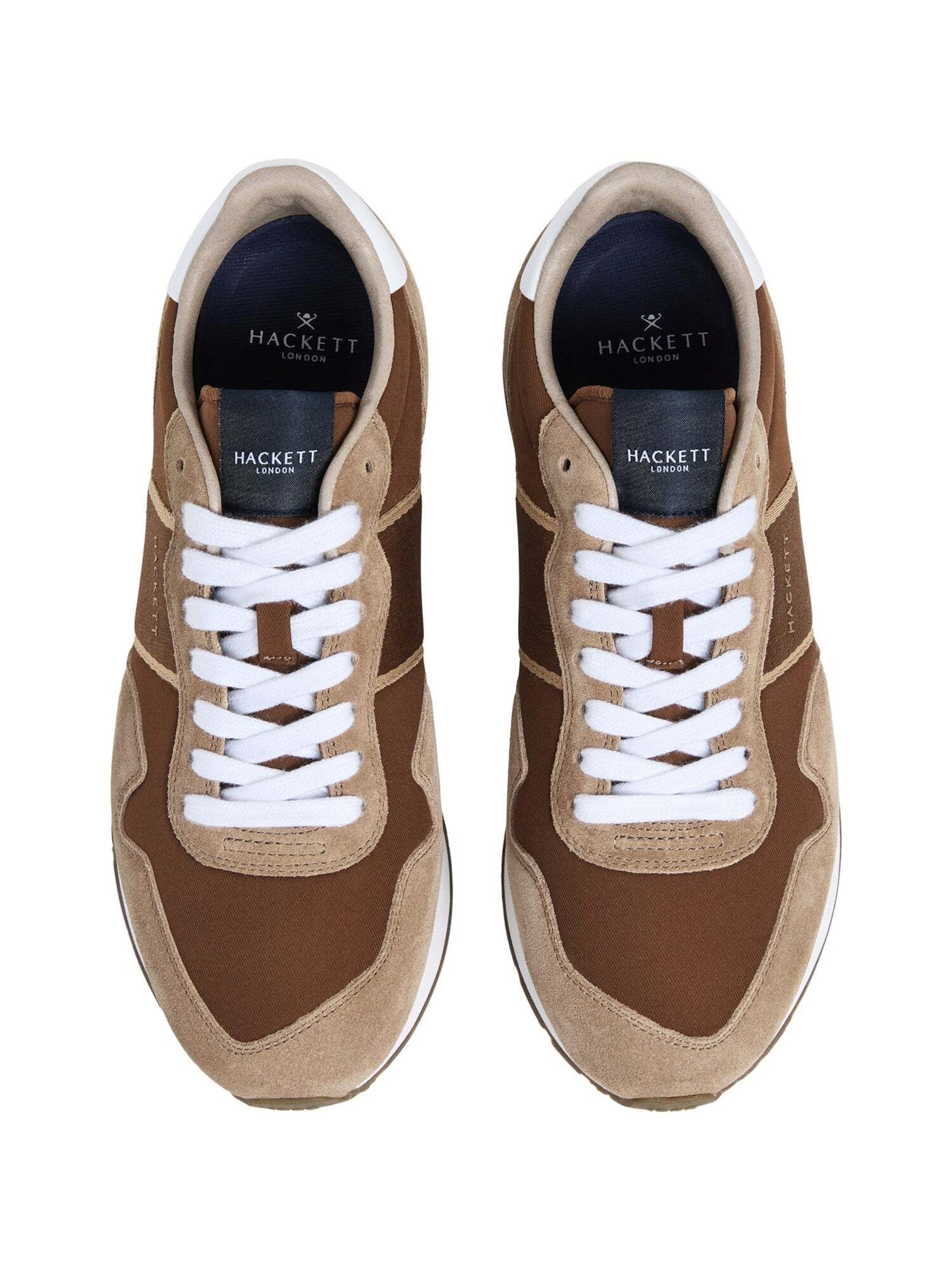 Hackett London Platform trainers in Brown