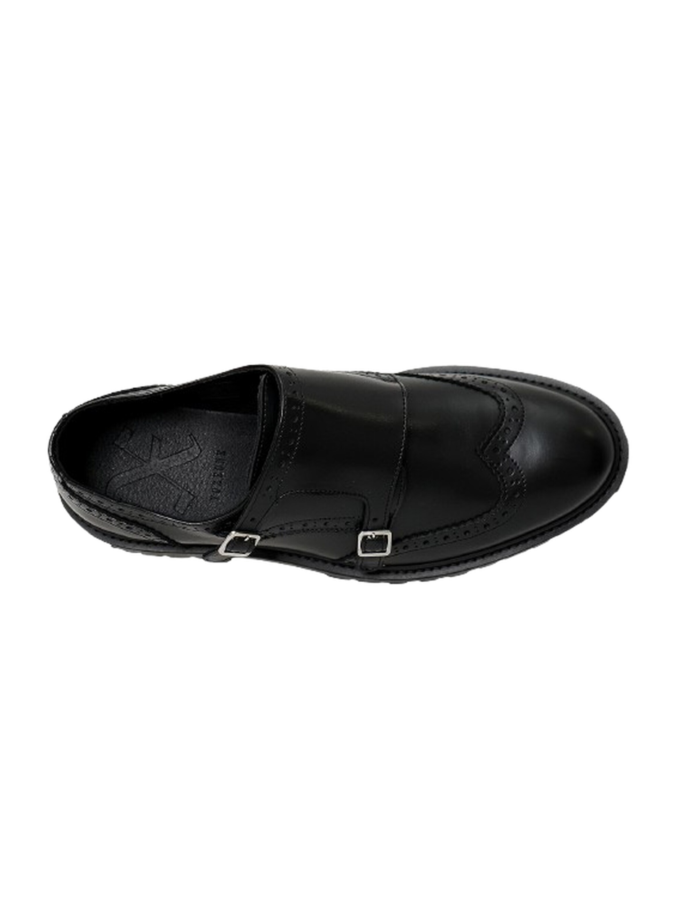 Yoxeone Moccasin 'MONK REBEL' in Black