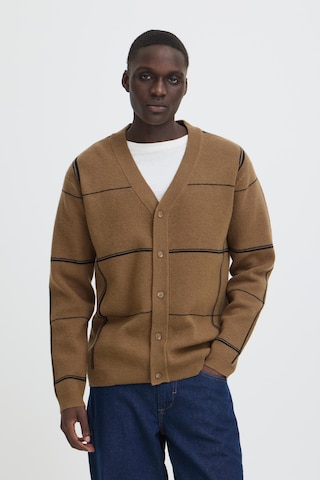 BLEND Cardigan 'BHBRANKO' i brun: forside