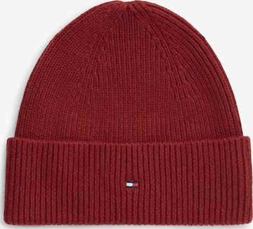 Bonnet TOMMY HILFIGER en rouge : devant