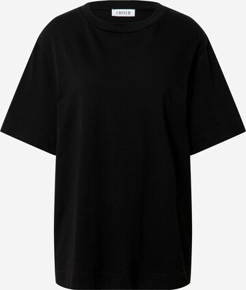 T-shirt EDITED en noir : devant