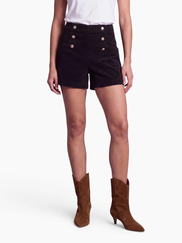 ONLY - regular Pantalón 'ONLZeva' en negro: frente