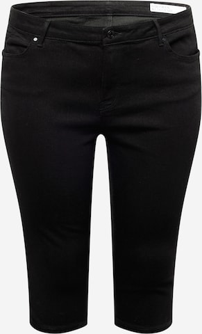 Vero Moda Curve Slimfit Jeans 'JUNE' in Schwarz: predná strana