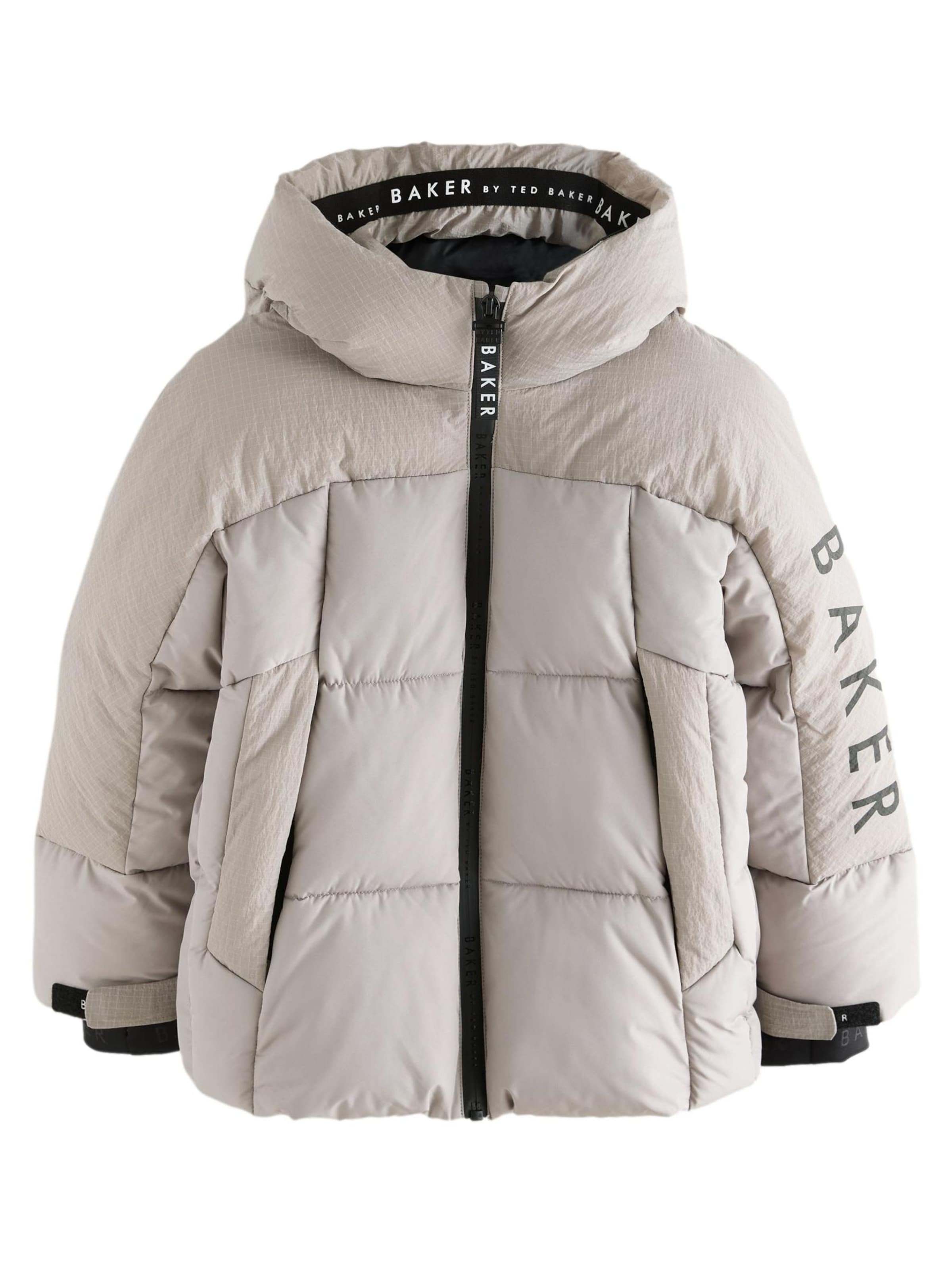 Baker by Ted Baker Winter Jacket in Beige: front