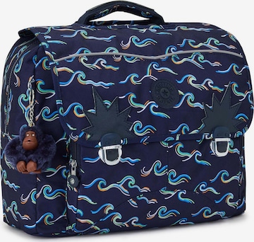 KIPLING - Mochila 'Iniko' em azul