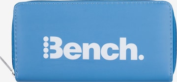 BENCH Wallet in Blue: front