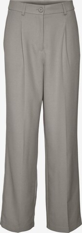 Noisy May Curve Pants in Grey: front