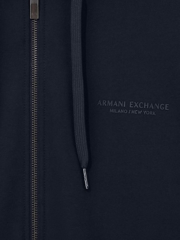 Giacca di felpa 'XM001293 AF20934' di ARMANI EXCHANGE in blu