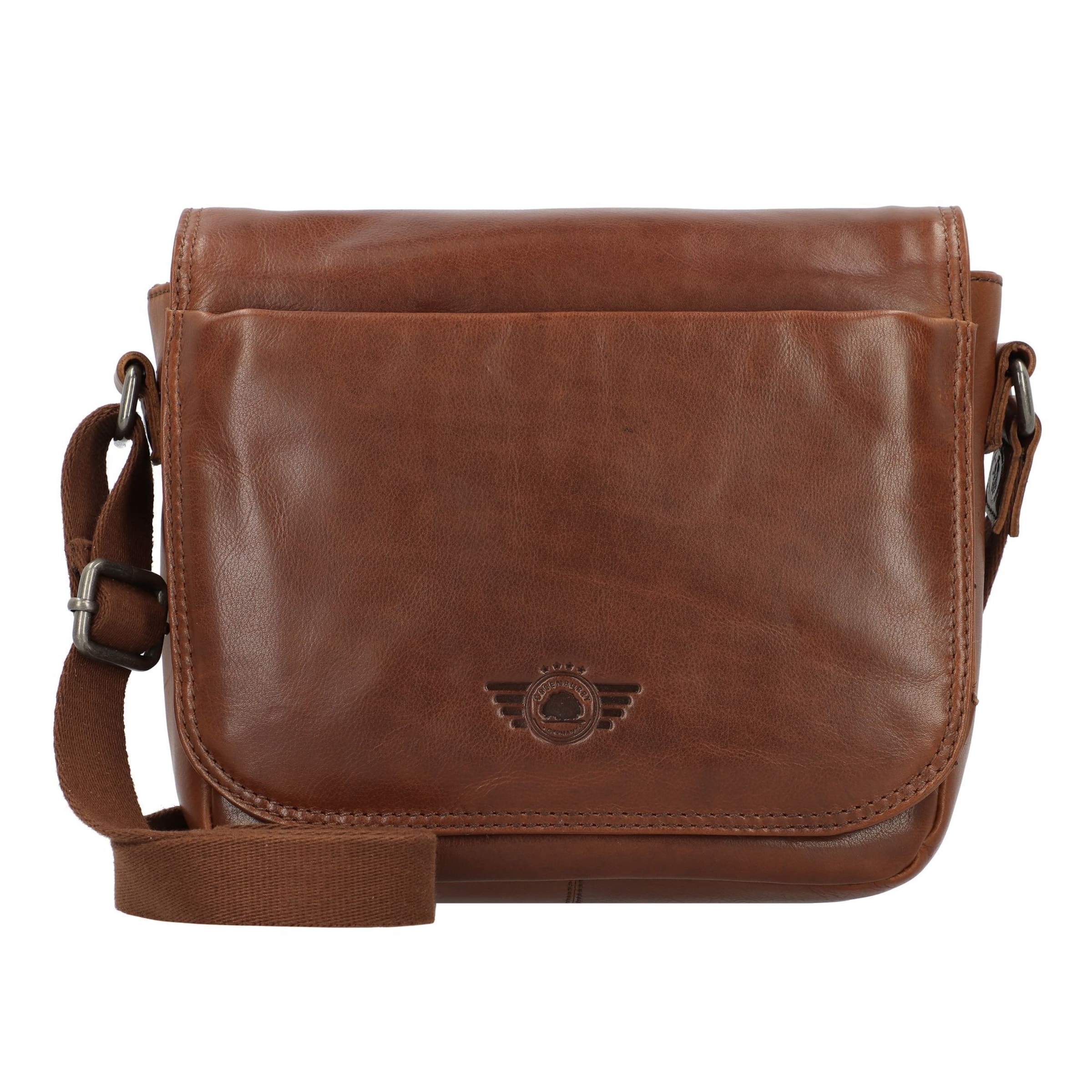 GREENBURRY Umhängetasche 'Vintage' in Braun: Vorderseite