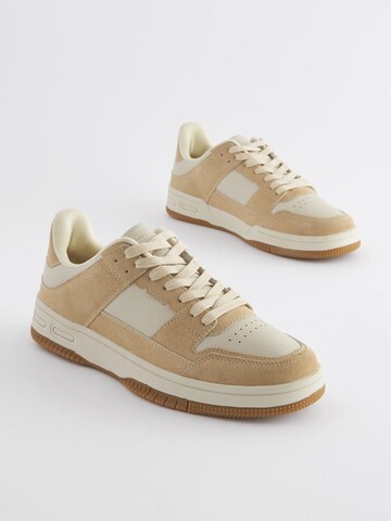 Next Låg sneaker 'Edit' i beige